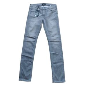 NWT‎ PAIGE Croft Terry Slim Straight Jeans Men’s 31x32 Gray Wash